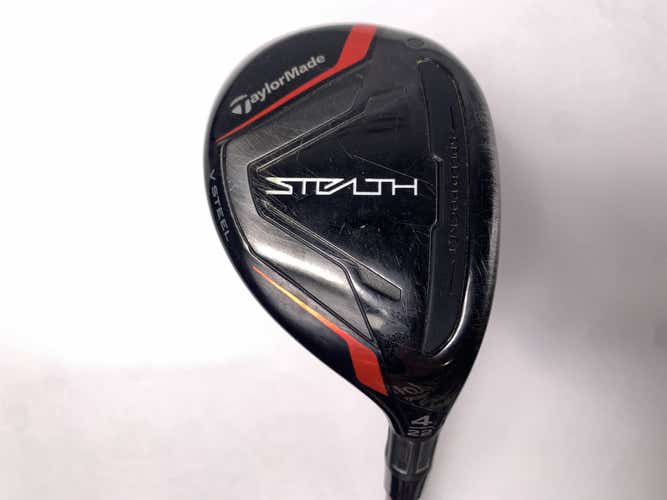 TaylorMade Stealth Rescue 4 Hybrid 22* OBAN ISAWA 04 Stiff Graphite Mens RH