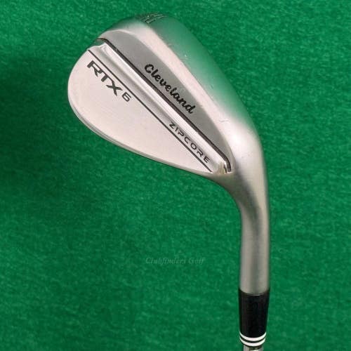 Cleveland RTX 6 Zipcore Mid Chrome 52-10 52 Gap Wedge DG Spinner TI Wedge Flex