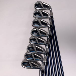 TaylorMade SIM MAX OS Iron Set 5-PW+GW+SW Ventus Blue 6R Regular RH