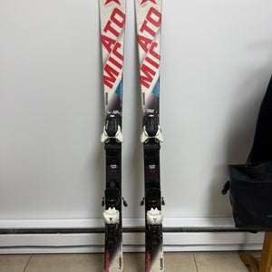 Kid's Atomic Redster SL 131 cm Racing Skis With Bindings Max Din 10 (Used)