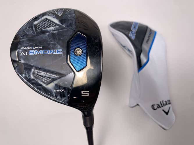 Callaway Paradym Ai Smoke Max 5 Fairway 18* Cypher Forty 4.0 40g Ladies RH HC
