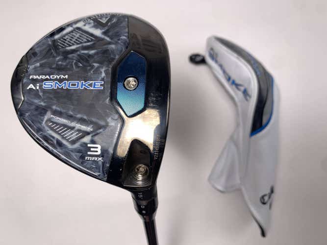 Callaway Paradym Ai Smoke Max 3 Fairway 15* Tensei Blue AV Xlink Regular RH HC