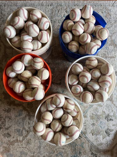 Rawlings Official Minor League Baseballs (Used) 1-10 Dozen SEE DESCRIPTION BELOW FOR PRICING.