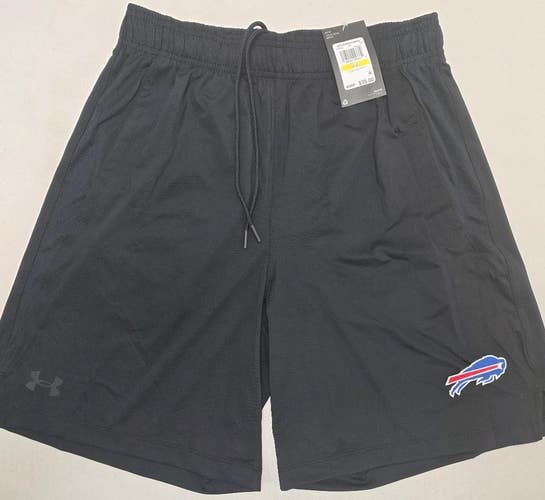Under Armour UA Eagles Bills Steelers Chiefs Packers Football Shorts NWT BLACK
