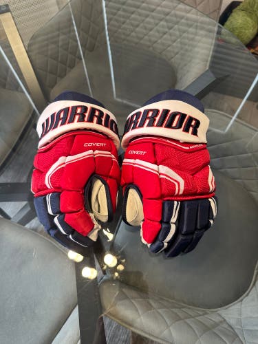 Warrior Covert Pro Stock Washington Capitals gloves