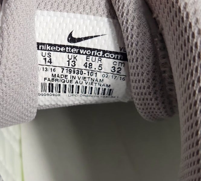 Marlon Humphrey PE Nike Alpha Pro 2 TD Football Cleats 719930-101 Size 14 Marlon Humphrey PE Nike Alpha Pro 2 TD Football Cleats  main image 2
