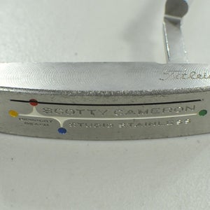 Titleist 2002 Scotty Cameron Studio Stainless Newport Beach 35" Putter # 210630