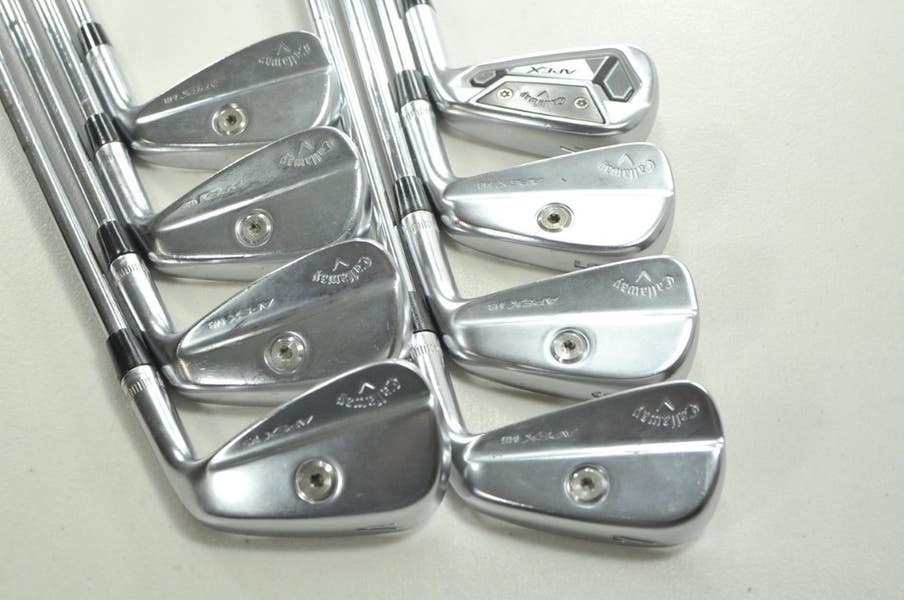 Set De Fers Callaway Apex 21 (4-Pw) – Shafts KBS Tour 130 Acier, Extra Rigide, Droitier