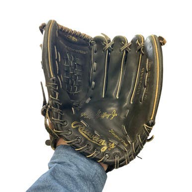 Used Rawlings RBG36B BB/SB Glove RH Throw Black 12 1/2" 11859-S000029285