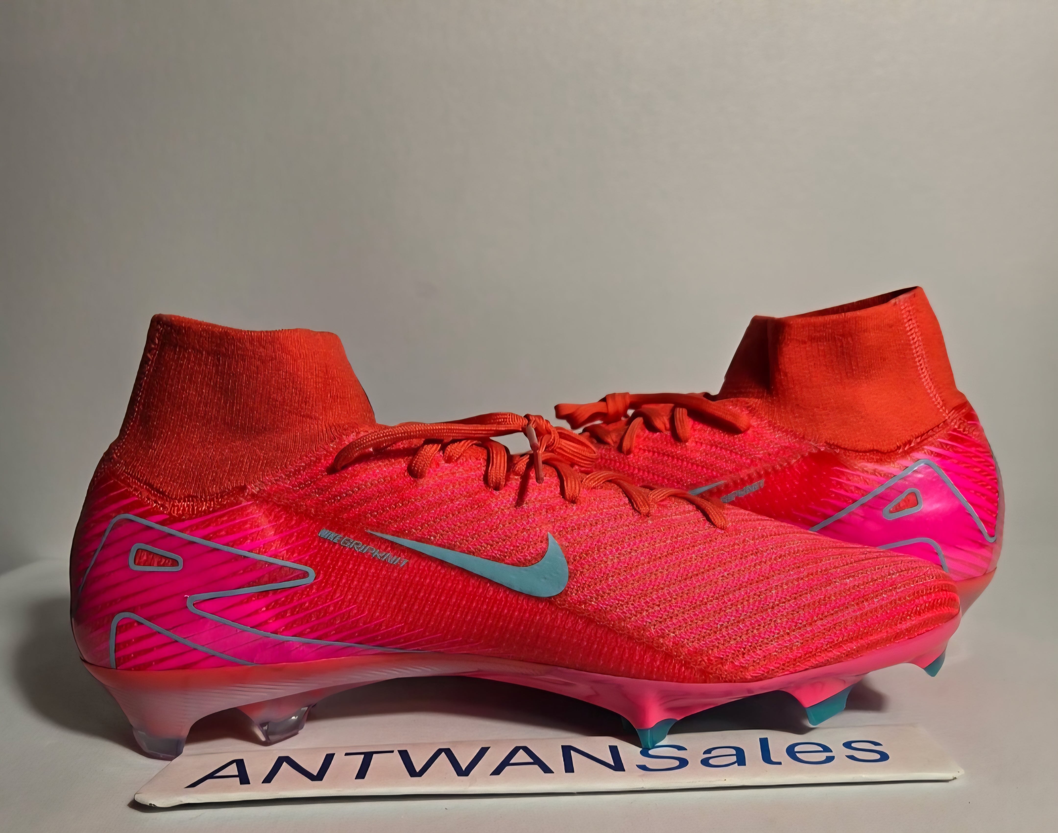Nike Zoom Mercurial Superfly 10 Elite Fg Ember Glow Pink Sz 13 FQ1454-800 Nike Zoom Superfly 10 Elite FG Soccer Cleats (Ember Glow  main image 4