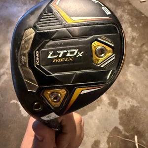 Men's 2022 Cobra LTDx Max Left Hand Fairway Wood Stiff Flex 3 Wood (Used)