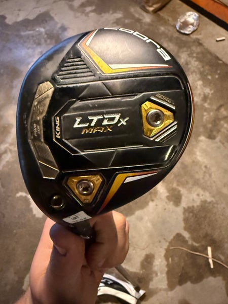 Men's 2022 Cobra LTDx Max Left Hand Fairway Wood Stiff Flex 3 Wood (Used)