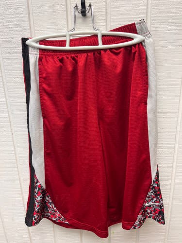Nike Youth XL Basketball Shorts Red Black White Athletic Sporty Activewear Kids