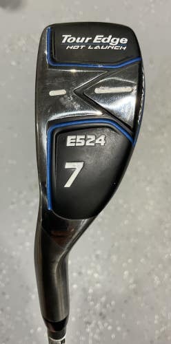Tour Edge HOT LAUNCH E524 #7 Ironwood 37" ALDILA ASCENT 60 Stiff Flex Graphite