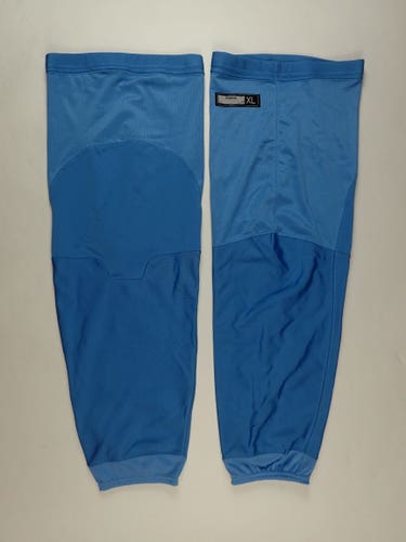 NEW!! Reebok Sky Blue NHL Pro Stock Hockey Practice Socks XL