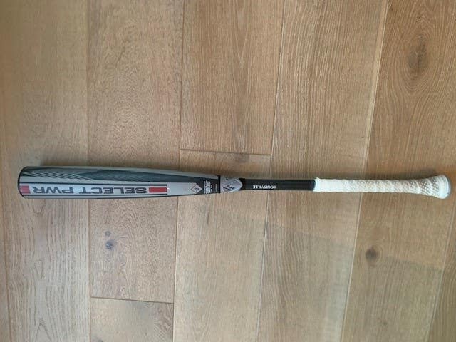 2026 Louisville Slugger Select PWR Hybrid BBCOR Certified Bat (-3) 30 oz 33" (Used)
