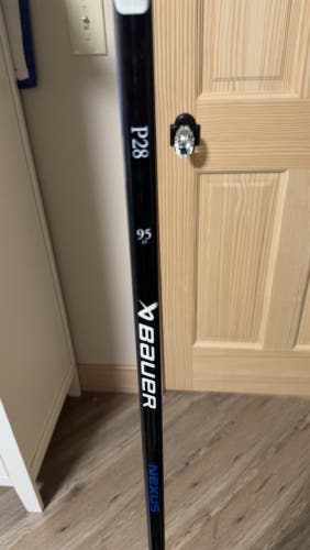Senior Bauer Nexus League Left Hand Hockey Stick P28 95 Flex Pro Stock (New)