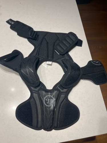 Small Adult Warrior Burn Next Shoulder Pads (Used)