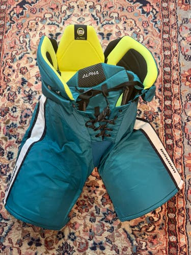 San Jose Sharks Teal Warrior Alpha LX PRO Pants NHL PRO STOCK Medium