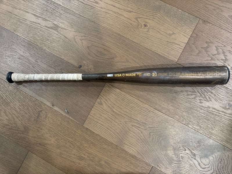 2024 DeMarini Voodoo One Alloy BBCOR Certified Bat (-3) 29 oz 32" (Used)