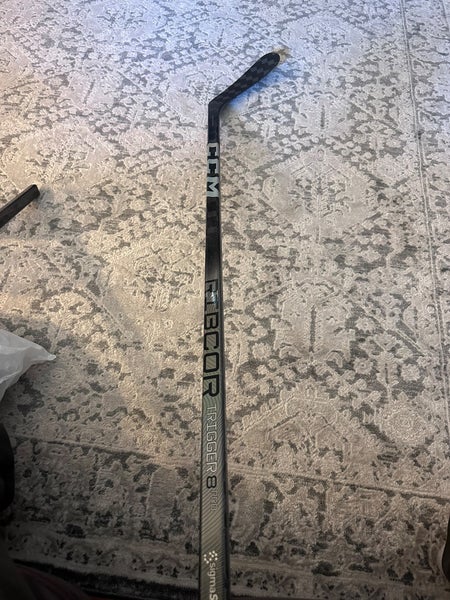 Intermediate CCM Ribcor Trigger 8 Pro Right Handed Hockey Stick P92 50 Flex Pro Stock (Used)