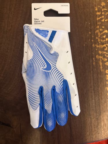 White XXL Adult Nike Vapor Jet Gloves (New)