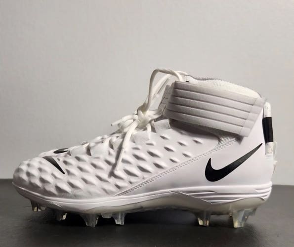Nike Force Savage Pro 2 Football Cleats Men's Size 9.5 White AH4000-100 New
