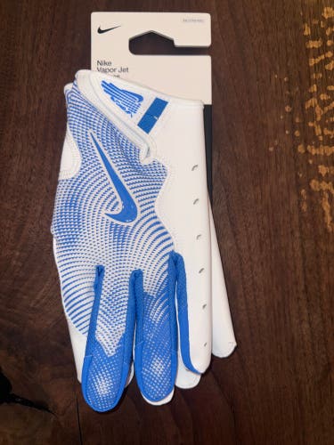 White XXL Adult Nike Vapor Jet Gloves (New)