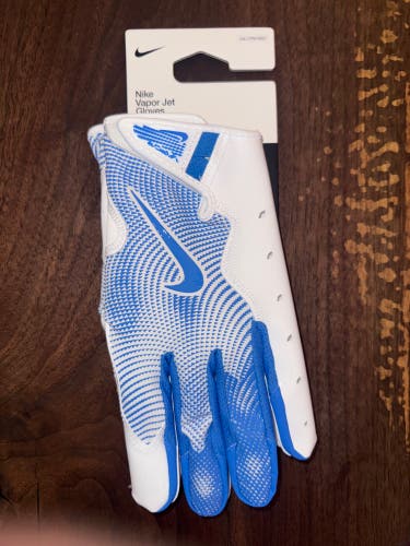 White XXL Adult Nike Vapor Jet Gloves (New)