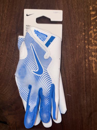 White Large Adult Nike Vapor Jet Gloves (New)