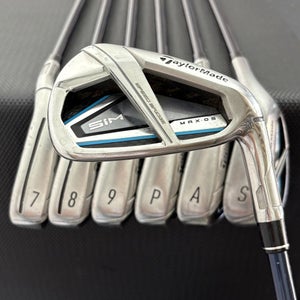 TAYLORMADE SIM MAX OS IRON SET 6-S