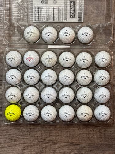 28 Callaway Supersoft Golf Balls