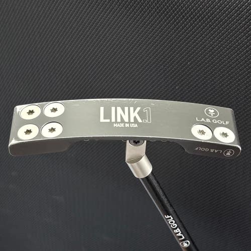 L.A.B. LINK.1 LIMITED EDITION BLACK PUTTER (35") + HEADCOVER