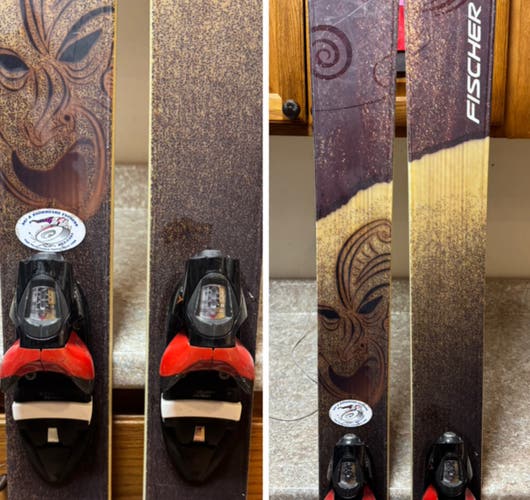 178cm Fischer Watea 96 178 cm All Mountain downhill Skis With Bindings Max Din 12 (Used)