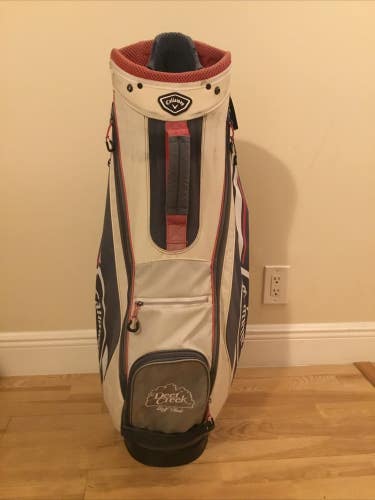 Callaway Chev 14 Cart Golf Bag with 14-way Dividers & Rain Cover