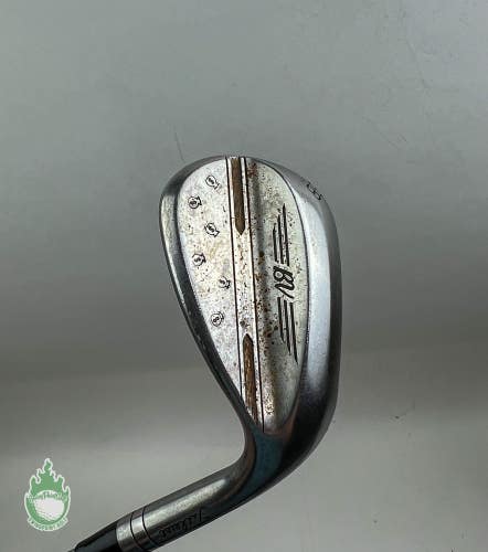Used RH Titleist Vokey SM10 Wedge Works 58* K+ Grind Wedge Steel Golf Club