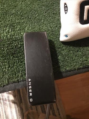 Ping Anser D PLD Putter 32 Inches (RH) & Head Cover Black Steel Shaft *VGC*