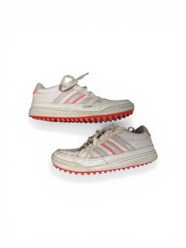 Used Adidas Soccer Turf Shoes White Junior 02 11873-S000122256