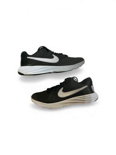 Used Nike BB/SB Cleats Black And White Junior 05 11873-S000218000