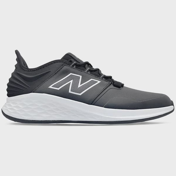 NEW BALANCE FRESH FOAM ROAV V2 GOLF SHOE BLACK/GREY  display picture 1