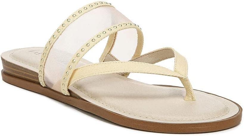 LifeStride Radiant H9665F1-700 Flip-Flop Women's 8 Butter Slip-On Sandal KHD785
