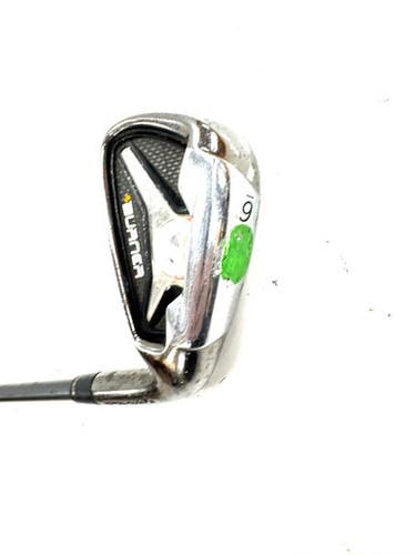 Used Taylormade BURNER Mens Individual Iron RH 6 Iron 11860-S000305803