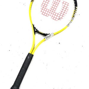 Used Wilson TITANIUM 3 Adult Tennis Racquet Yellow 4 3/8" 11860-S000305797