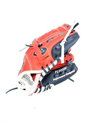 Used Rawlings PL90SN BB/SB Glove T-ball Red 9" 11860-S000305799