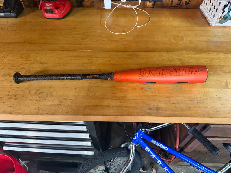 2022 Louisville Slugger Meta Composite USSSA Certified Bat (-10) 19 oz 29" (Used)