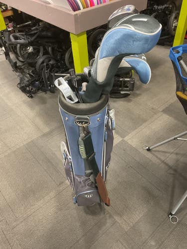 Used Ben Hogan LADY HOGAN MZ2 Womens Package Set RH Sky Blue 7 Piece 11614-S000232830