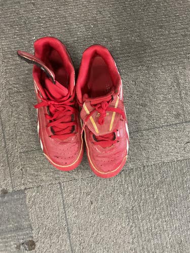Used Adidas BB/SB CLEATS BB/SB Cleats Red Junior 02.5 11614-S000232828