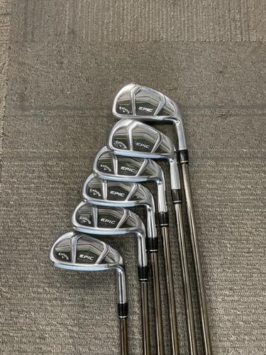 Used Callaway EPIC CF17 Mens Iron Set RH 6I-GW/AW 11614-S000232824