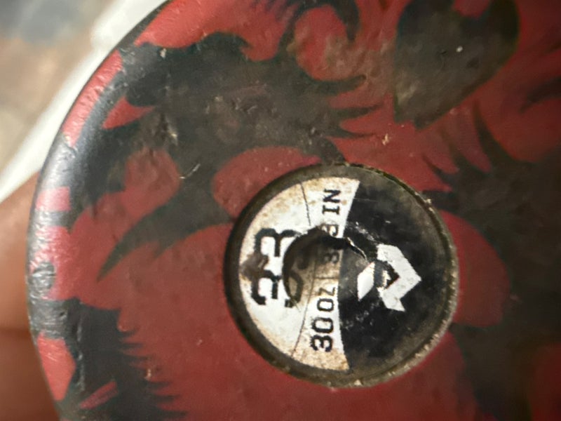 2022 DeMarini Voodoo One Alloy BBCOR Certified Bat (-3) 30 oz 33" (Used)