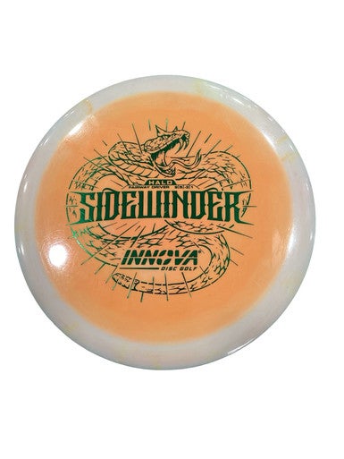 Used Innova HALO SIDEWINDER Disc Golf Driver Orange 11347-S000265657